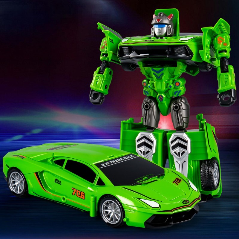 🔥🚗 ¡50% DCTO HOY! Carro de Juguete que se Transforma en Robot al Chocar – Súper Divertido y Favorito de los Niños 🤖✨