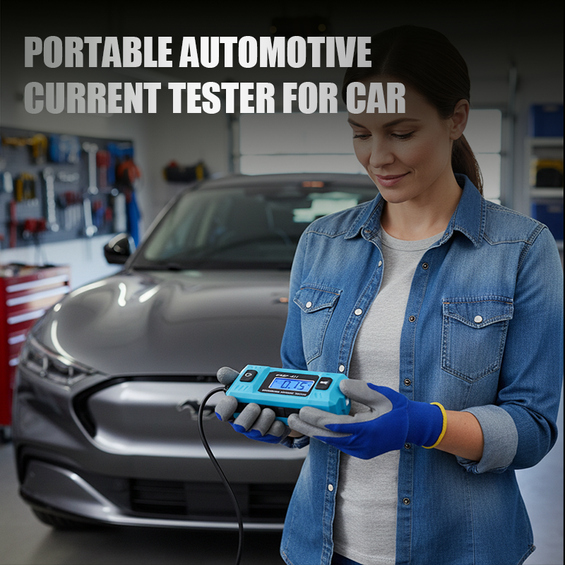 🎉 Oferta 2026 — ¡Más de 17,000 Vendidos! 🔌 Probador de Corriente Automotriz Portátil – Diagnostica Problemas Eléctricos del Auto ⚡
