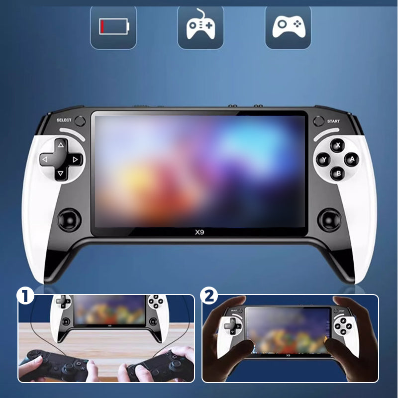 Consola de Juegos Arcade Portátil y Versátil