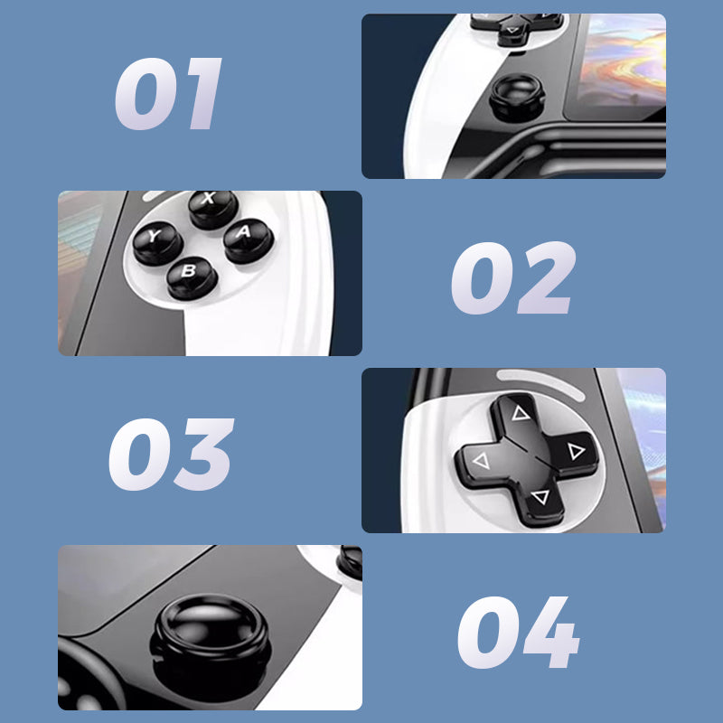 Consola de Juegos Arcade Portátil y Versátil