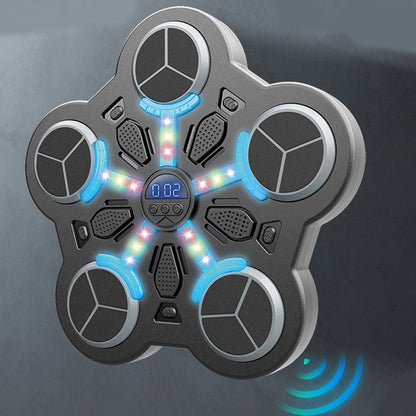 🚛ENVÍO GRATIS!  +🔥 ¡50% DCTO🎶 🥊🎵 Máquina de boxeo infantil con música Bluetooth – diversión y ejercicio en casa ✨