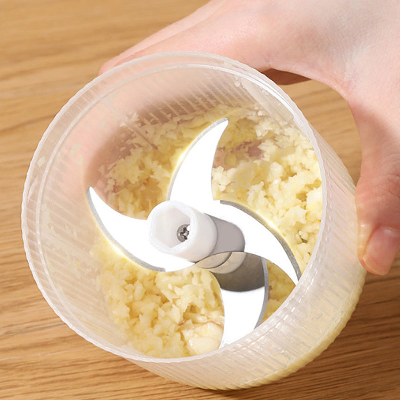 🧄Picadora Eléctrica de Ajo Recargable | Multifuncional + Antisalpicaduras + Ideal para Cocina y Bebés✨ ¡50% DE DESCUENTO!