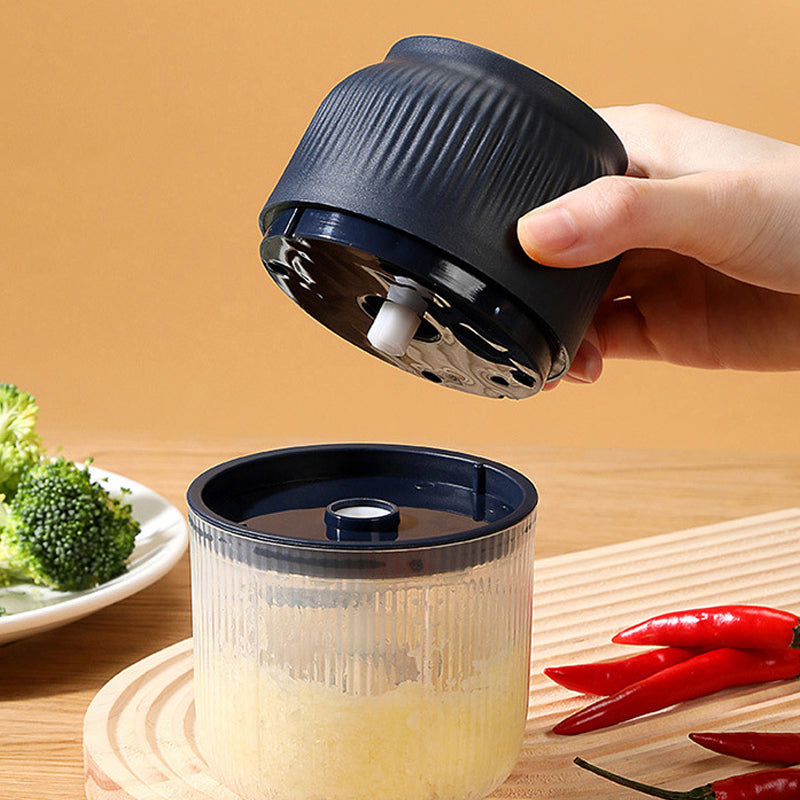 🧄Picadora Eléctrica de Ajo Recargable | Multifuncional + Antisalpicaduras + Ideal para Cocina y Bebés✨ ¡50% DE DESCUENTO!