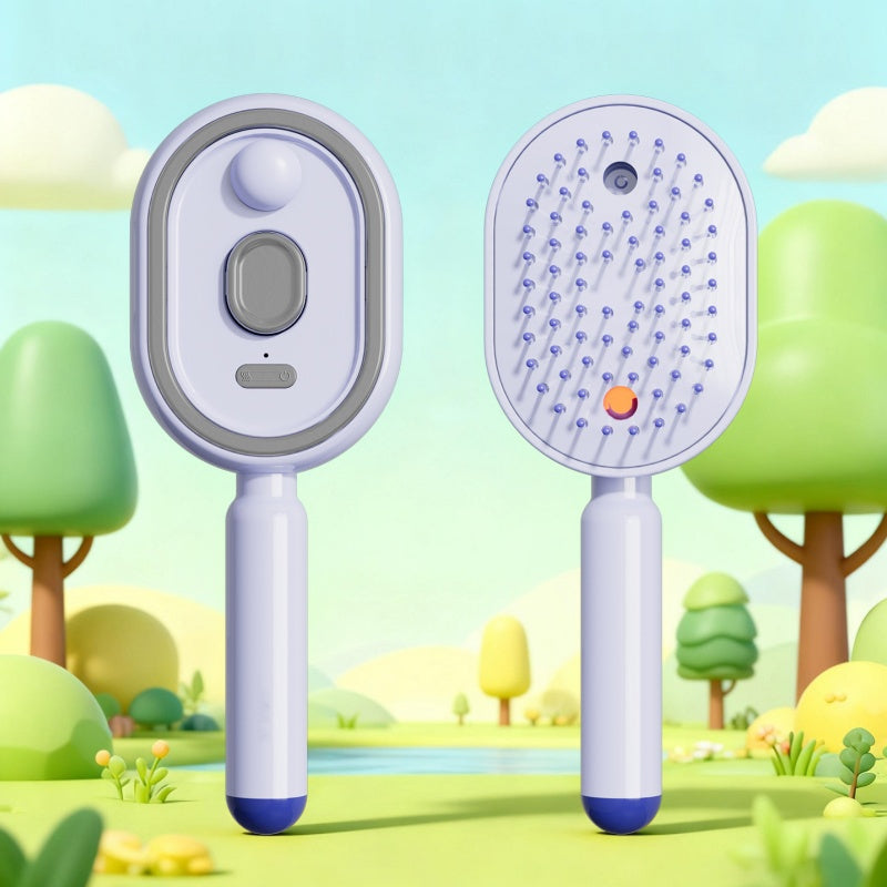📢📢 ¡50 % de descuento! ⏰ Peine eléctrico de masaje con pulverizador ✨🔥