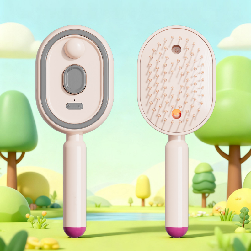 📢📢 ¡50 % de descuento! ⏰ Peine eléctrico de masaje con pulverizador ✨🔥
