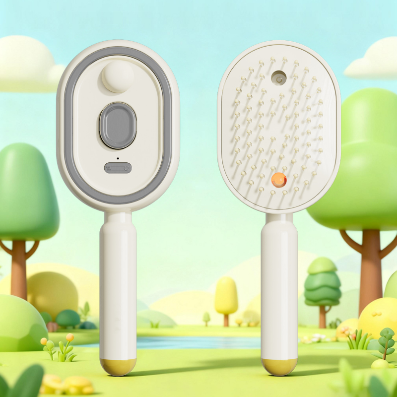 📢📢 ¡50 % de descuento! ⏰ Peine eléctrico de masaje con pulverizador ✨🔥