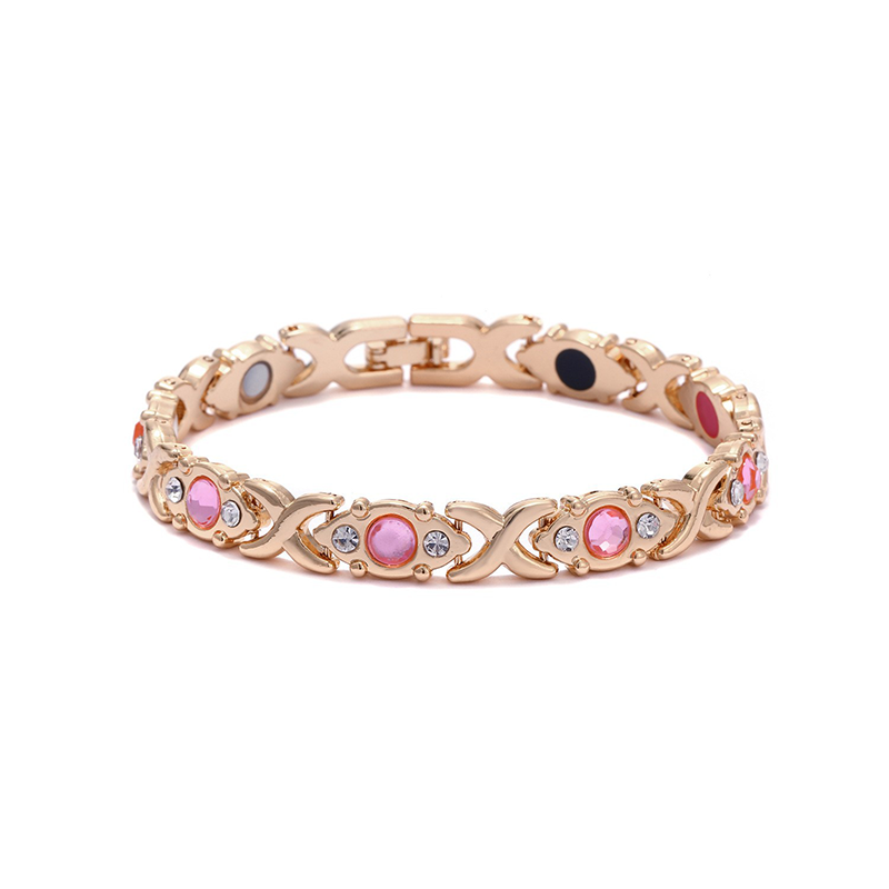 Pulsera Ajustable Elegante para Mujer con Pedrería