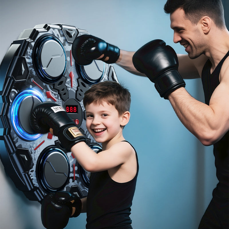 ⏳ ¡50% DE DESCUENTO! ⏰ Máquina de boxeo musical inteligente interactiva 🥊