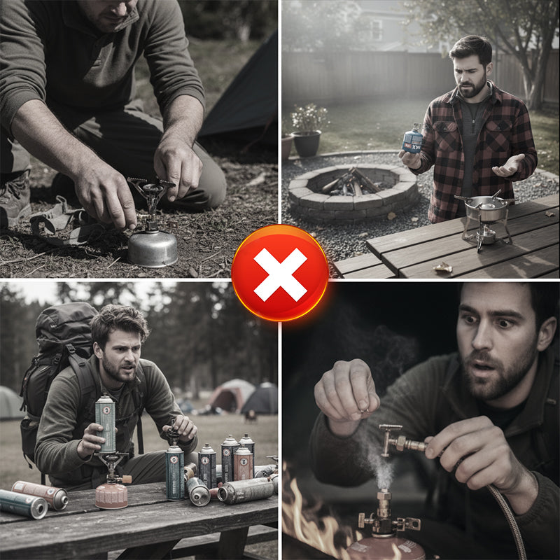 🔥Ofertas en promoción-Adaptador de recarga para bombonas de gas para exteriore