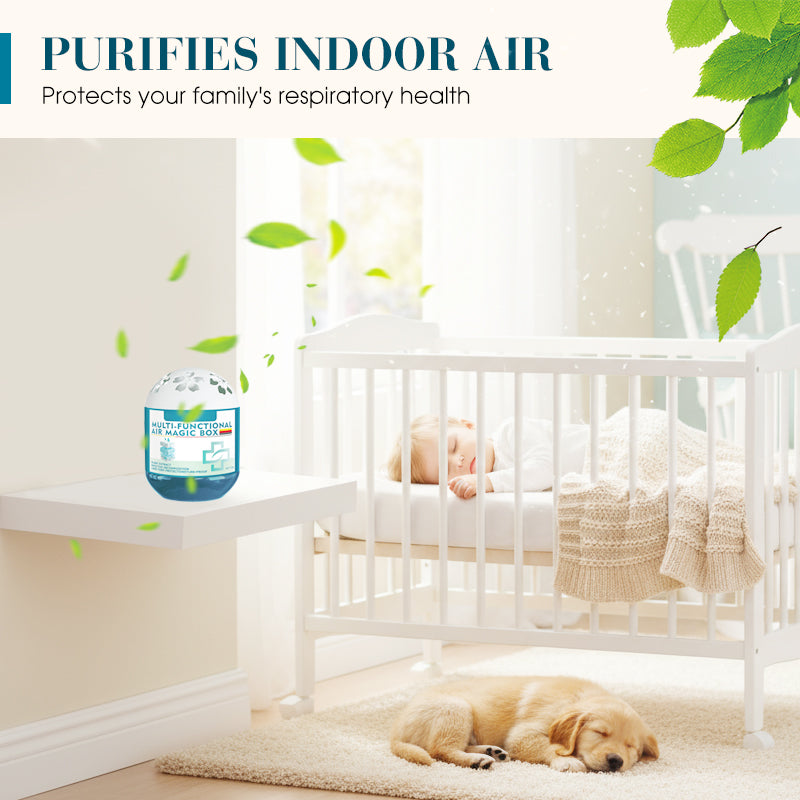 🔥 Nueva Colección 2026 - Preventa por Tiempo Limitado ⏰ Caja Mágica de Purificación de Aire y Eliminación de Polvo para Interiores 🏠🌿
