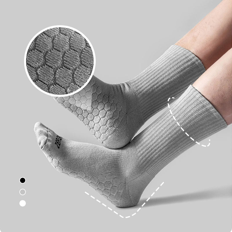 Calcetines Deportivos Antibacterianos de Algodón 100% para Hombres