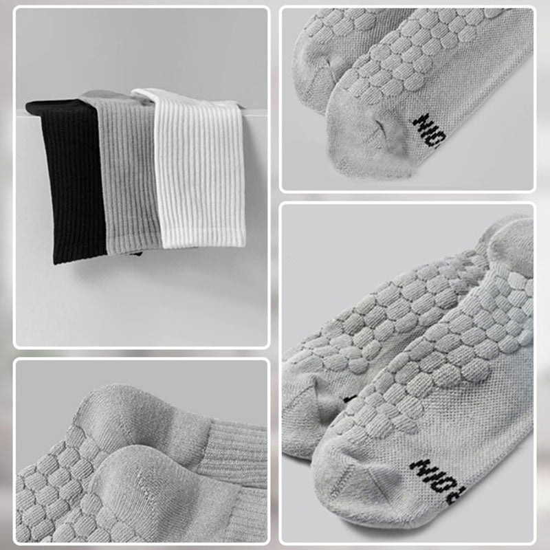 Calcetines Deportivos Antibacterianos de Algodón 100% para Hombres
