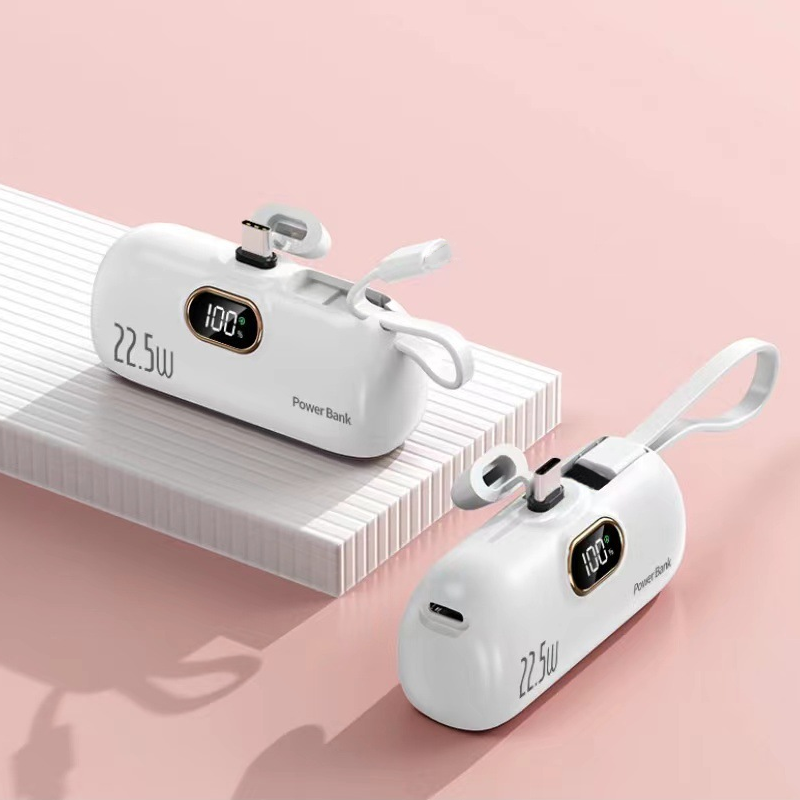 🔋💥 Mini Cargador Portátil Power Bank 5000mAh   Carga Rápida y Compacta para tu Teléfono en Cualquier Lugar ✨📱