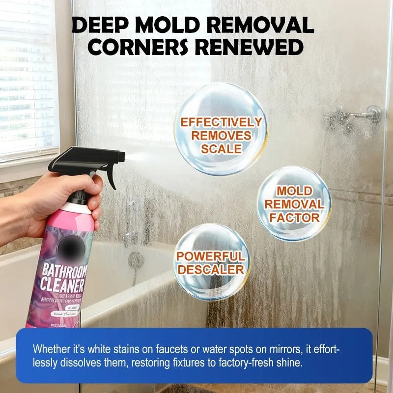 ⏳🔥¡50 % DE DESCUENTO POR TIEMPO LIMITADO! ⏰ Limpiador de Baño – Disuelve la cal y el moho, inhibe su reaparición. Baño reluciente – ¡consigue el tuyo! ✅