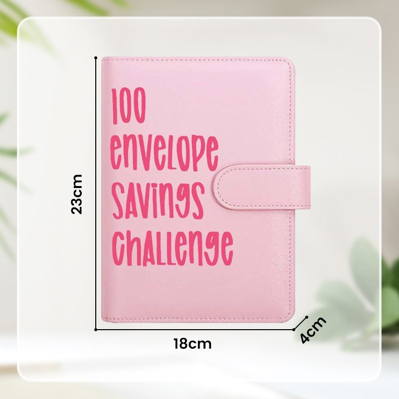 ⏰¡Últimas 4 Horas 50% DESCUENTO!🎁Libro del Desafío de Ahorro con 100 Sobres✉️💸