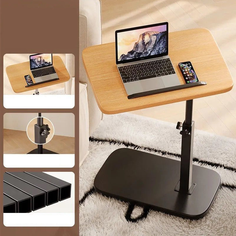 Mesa abatible ajustable en forma de C
