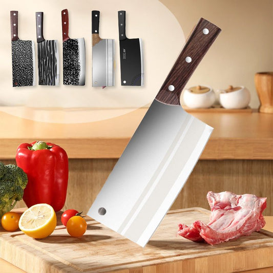 ✨ Cuchillo de Chef de Acero de Alto Carbono Forjado — Afilado, Duradero, Resistente al Óxido y Versátil para Cualquier Cocina! ✨