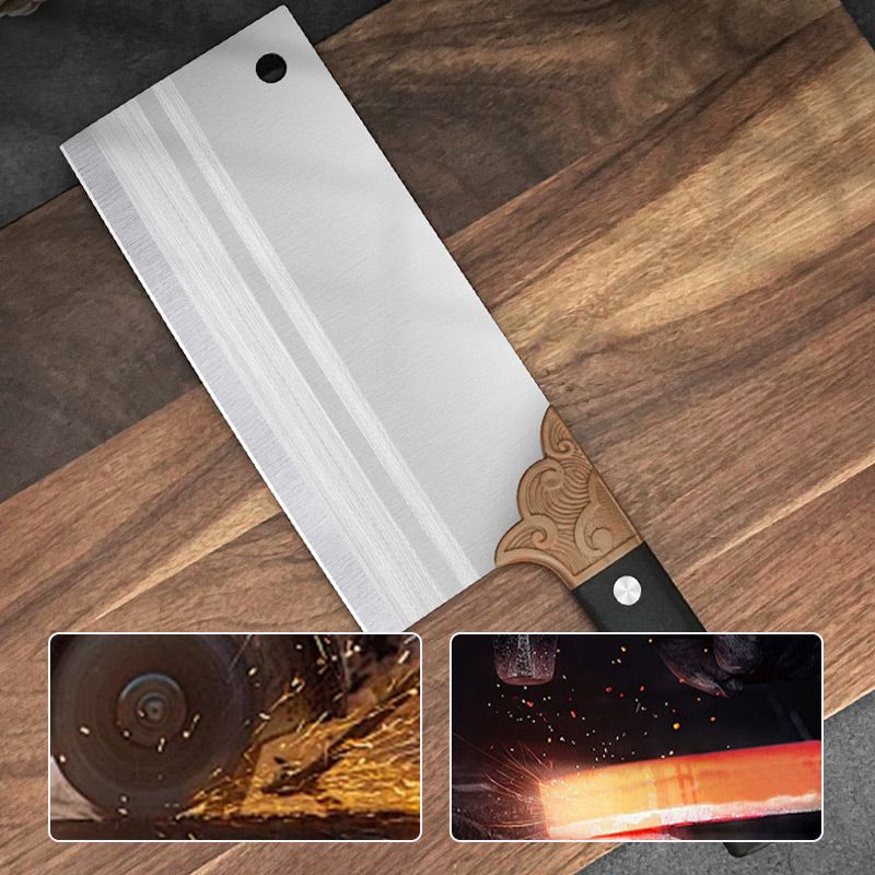 ✨ Cuchillo de Chef de Acero de Alto Carbono Forjado — Afilado, Duradero, Resistente al Óxido y Versátil para Cualquier Cocina! ✨