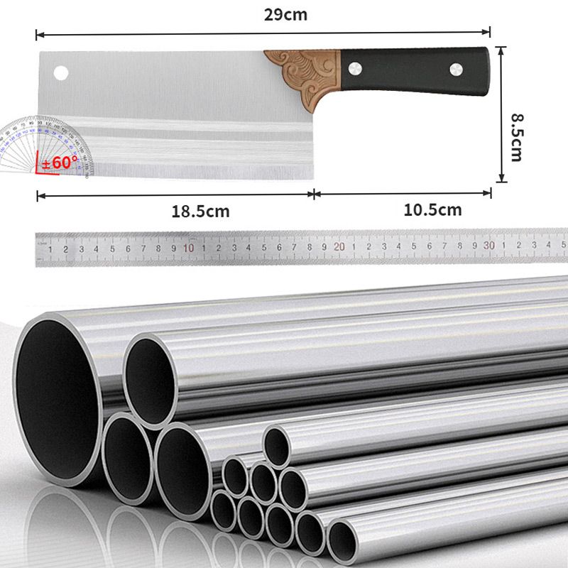 ✨ Cuchillo de Chef de Acero de Alto Carbono Forjado — Afilado, Duradero, Resistente al Óxido y Versátil para Cualquier Cocina! ✨