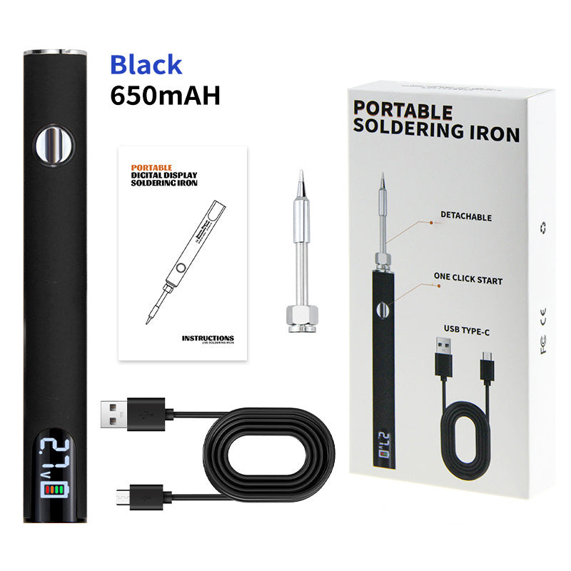 ¡Por tiempo limitado! 🔥 50% de descuento en el kit de soldador portátil con pantalla digital