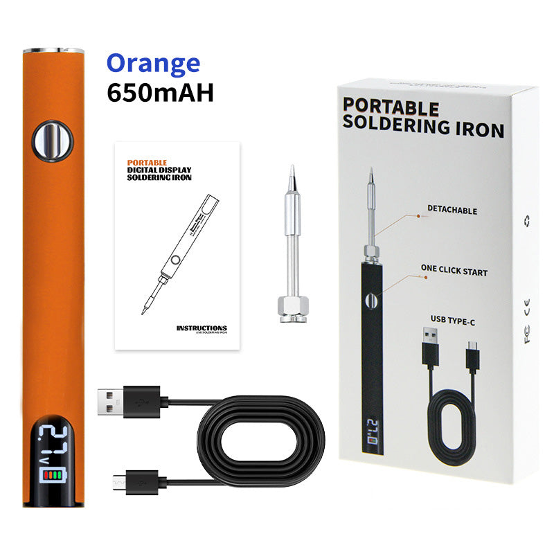 ¡Por tiempo limitado! 🔥 50% de descuento en el kit de soldador portátil con pantalla digital