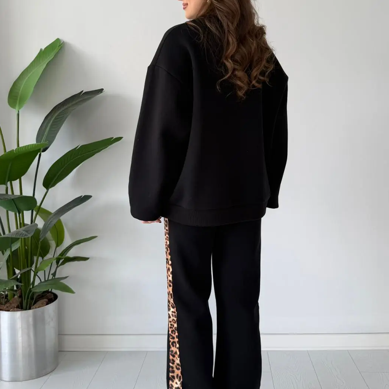 Conjunto de 2 piezas de moda informal para mujer