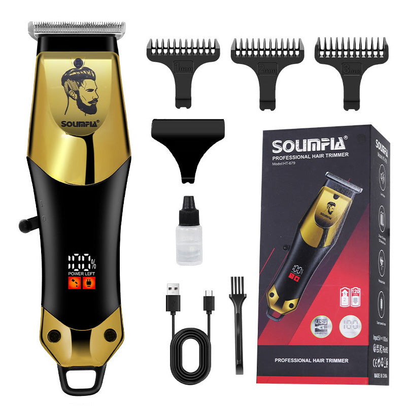 💇‍♂️ ¡50% DE DESCUENTO AHORA! ⚡ Cortadora de cabello eléctrica multifuncional para hombre – Cuchillas de precisión, recargable y de nivel profesional para uso en casa ✂️