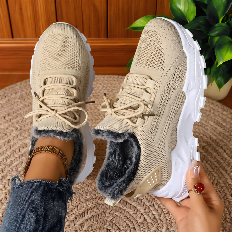 Zapatos cómodos, cálidos y transpirables para mujer