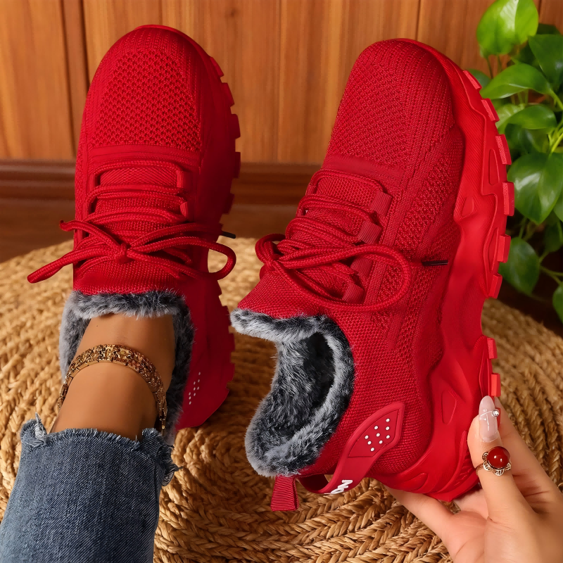 Zapatos cómodos, cálidos y transpirables para mujer