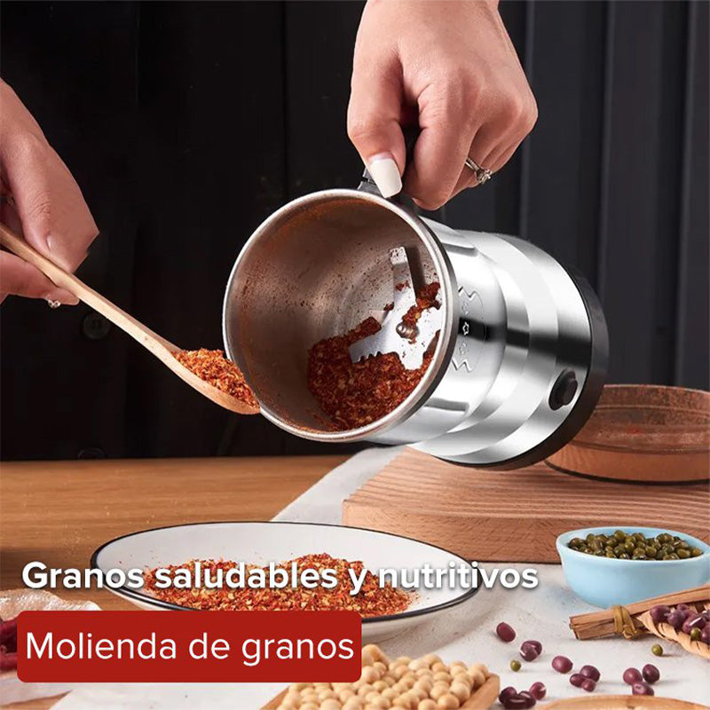 🔥【1° Más Vendido】⚡🌟 Molinillo eléctrico multifuncional: rápido y potente 💪✨ Para café fresco, especias y frutos secos, ideal para la cocina y el día a día.