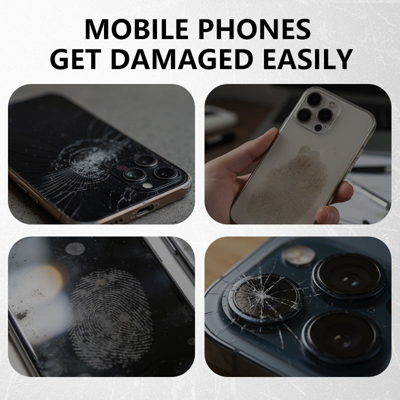 Funda magnética antihuellas para teléfonos de la serie 12-17