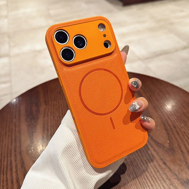 Funda magnética antihuellas para teléfonos de la serie 12-17