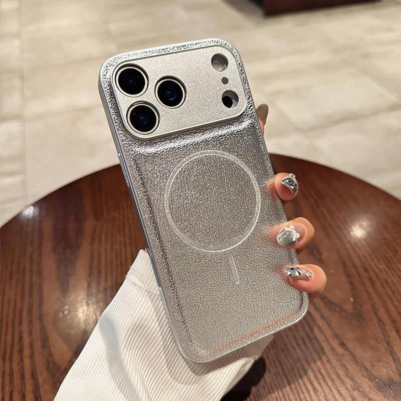 Funda magnética antihuellas para teléfonos de la serie 12-17