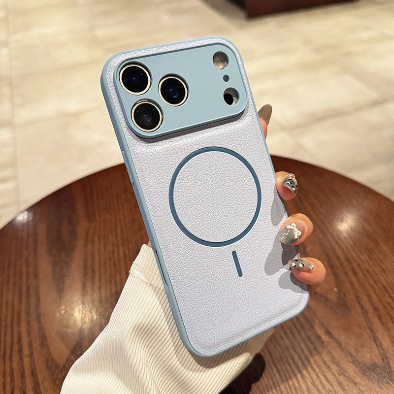 Funda magnética antihuellas para teléfonos de la serie 12-17