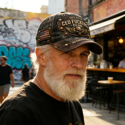 📢📢¡50% de descuento! ⏰Sombrero🧢 vintage bordado Old Fuckers Club