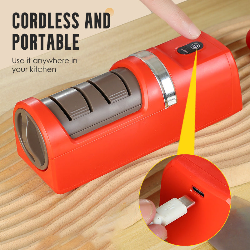 Afilador automático de cuchillos de cocina