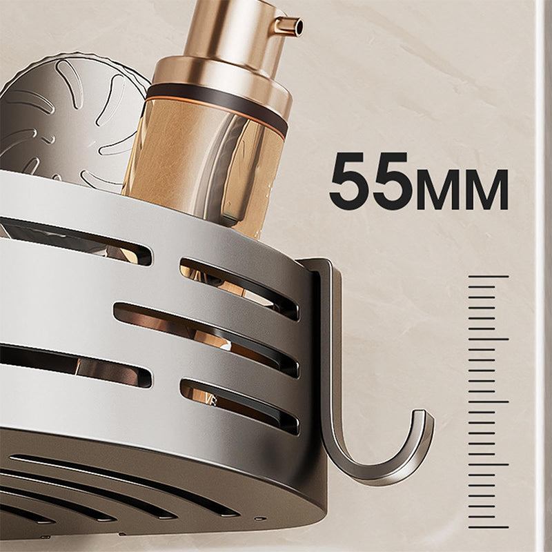 🥳 ¡Gran éxito en ventas! 🛁 Estante esquinero triangular con ventosas sin taladros | Soporte firme para baño y cocina 🧽