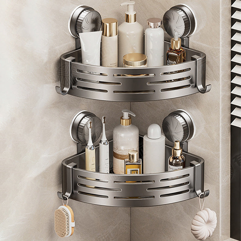 🥳 ¡Gran éxito en ventas! 🛁 Estante esquinero triangular con ventosas sin taladros | Soporte firme para baño y cocina 🧽