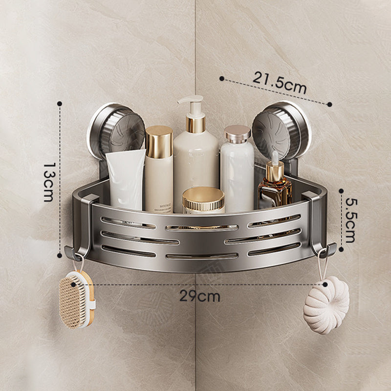 🥳 ¡Gran éxito en ventas! 🛁 Estante esquinero triangular con ventosas sin taladros | Soporte firme para baño y cocina 🧽