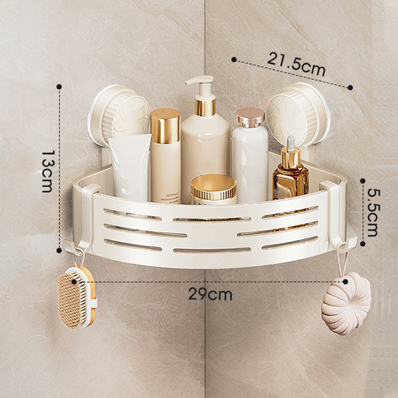 🥳 ¡Gran éxito en ventas! 🛁 Estante esquinero triangular con ventosas sin taladros | Soporte firme para baño y cocina 🧽
