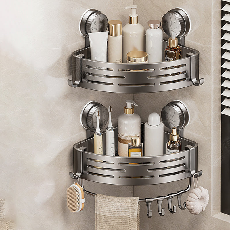 🥳 ¡Gran éxito en ventas! 🛁 Estante esquinero triangular con ventosas sin taladros | Soporte firme para baño y cocina 🧽