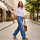 👖✨ Vaqueros de Pierna Ancha Elegantes y Relajados – Estilo Sin Esfuerzo para Tu Look Diario 💃🌟