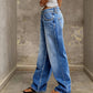 👖✨ Vaqueros de Pierna Ancha Elegantes y Relajados – Estilo Sin Esfuerzo para Tu Look Diario 💃🌟