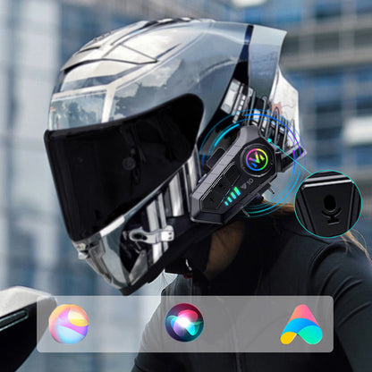 📢📢¡50% DE DESCUENTO! ⏰Auricular Bluetooth para Casco de Moto Integral y Abierto