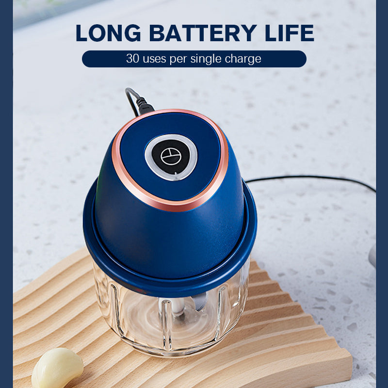 ⚡️🌿 Picadora eléctrica de gran capacidad y potente – ¡rápida, eficiente y versátil! Perfecta para una alimentación saludable y una cocina sostenible. 💪