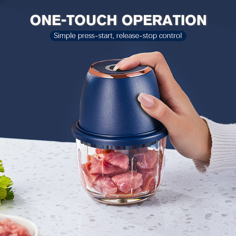 ⚡️🌿 Picadora eléctrica de gran capacidad y potente – ¡rápida, eficiente y versátil! Perfecta para una alimentación saludable y una cocina sostenible. 💪