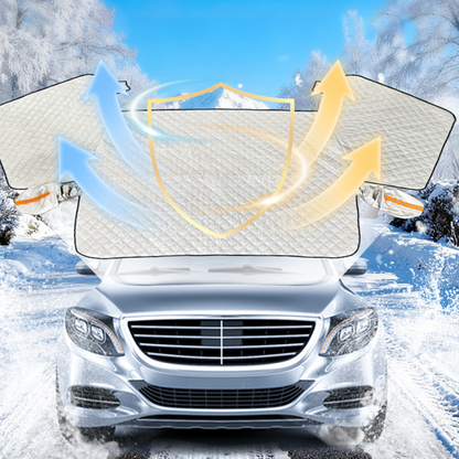 🔥¡50 % de descuento hasta agotar existencias!🎉Cubierta magnética para parabrisas contra la nieve, para todas las estaciones