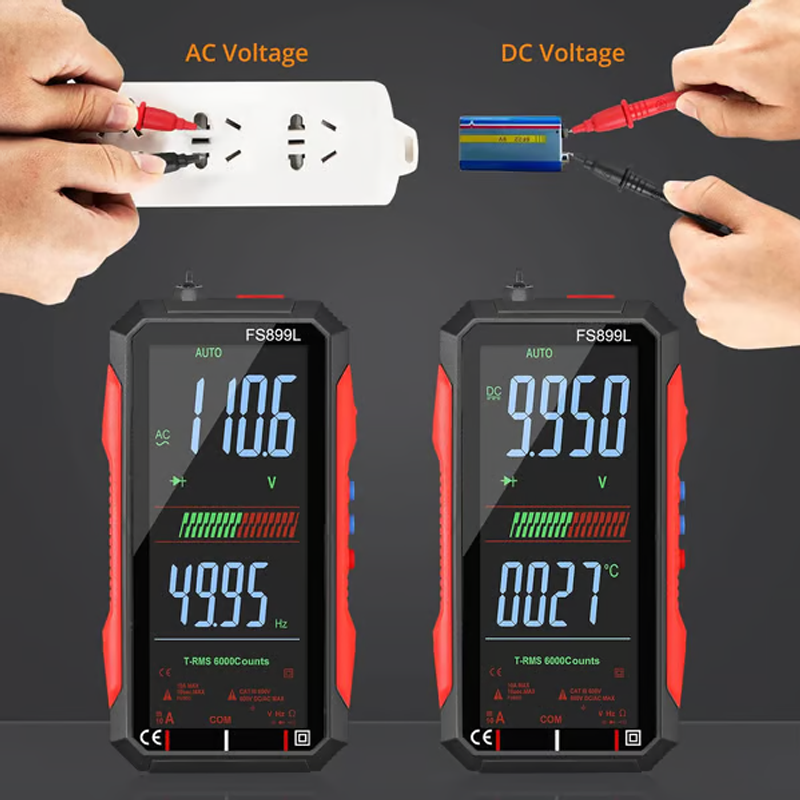 🔥Oferta por tiempo limitado - Multímetro Digital Recargable por USB