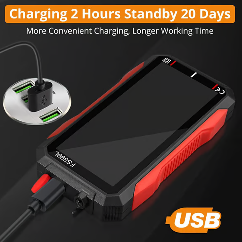 🔥Oferta por tiempo limitado - Multímetro Digital Recargable por USB