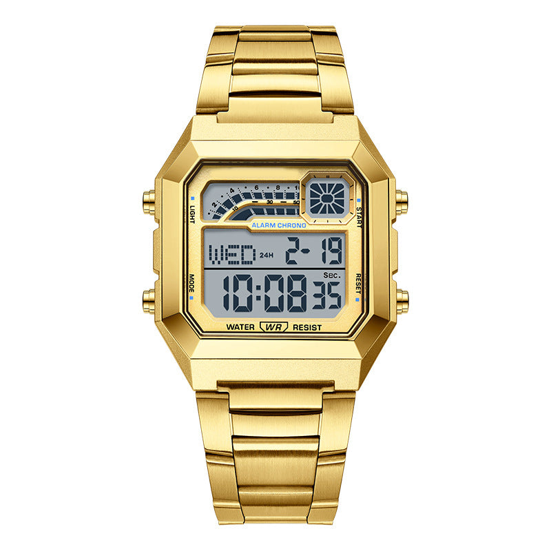 🎉 Oferta 2026 — ¡Más de 35,000 Vendidos! ⏰ Reloj Digital Unisex – Pantalla Cuadrada y Luz de Fondo Luminosa 🌙